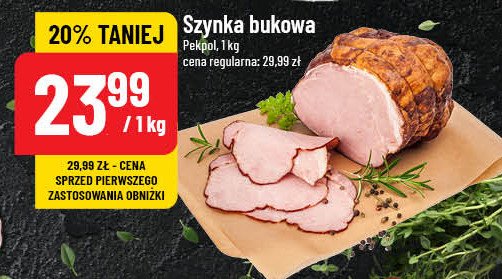 Szynka bukowa Pekpol promocja