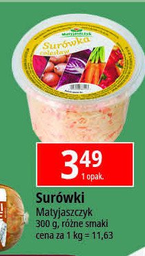 Sur贸wka coles艂aw MATYJASZCZYK promocja