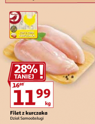 Filet z piersi kurczaka Auchan promocja