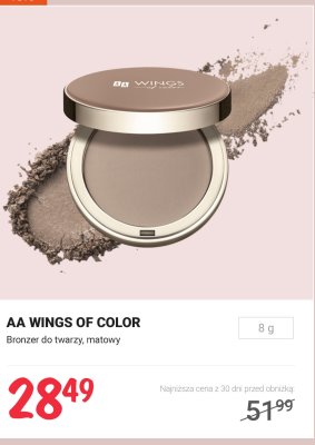 Bronzer do twarzy matowy promocja w Rossmann