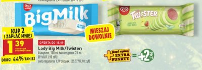 Lód śmietankowy Algida big milk promocja