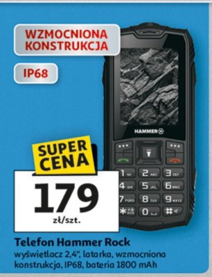 Telefon Hammer Rock promocja w Auchan