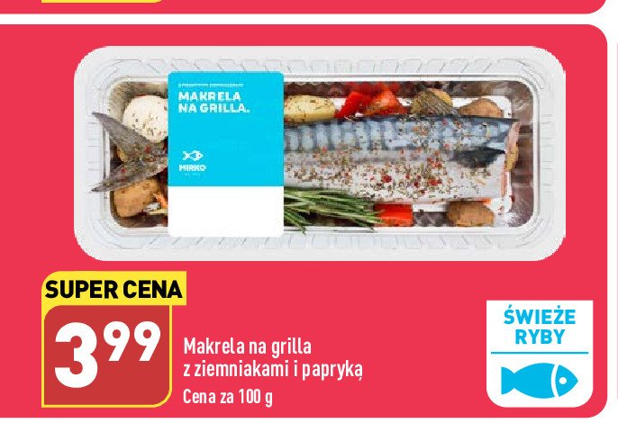 Makrela na grilla promocja