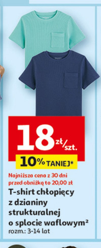 T-shirt chłopięcy 3-14 lat promocja