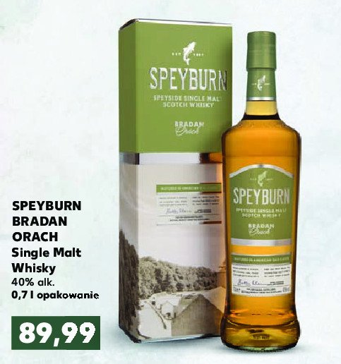Whisky Speyburn bradan orach promocja