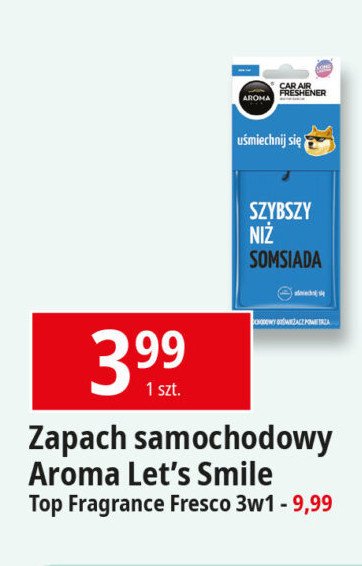 Zapach fresco Top fragrance promocja