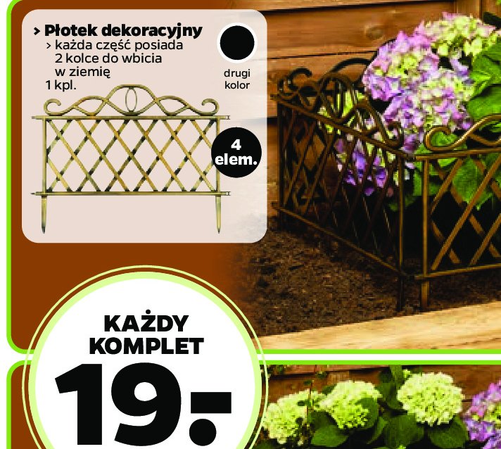 P艂otek dekoracyjny promocja