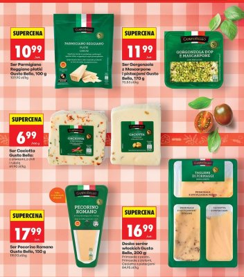 Ser Gorgonzola z Mascarpone i pistacjami Gusto Bello promocja w Biedronka