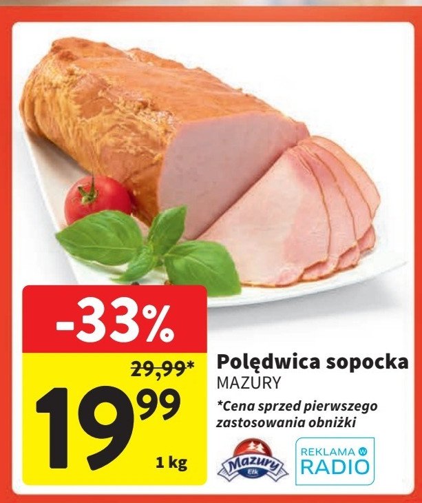 Polędwica sopocka Mazury ełk promocja w Intermarche