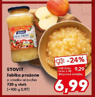 Jabłka prażone Stovit promocja