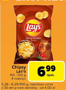 Chipsy spicy chicken Lay's Frito lay lay's promocja