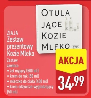 Zestaw prezentowy Kozie Mleko promocja w Aldi