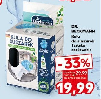 Kula do suszarek Dr. beckmann promocja