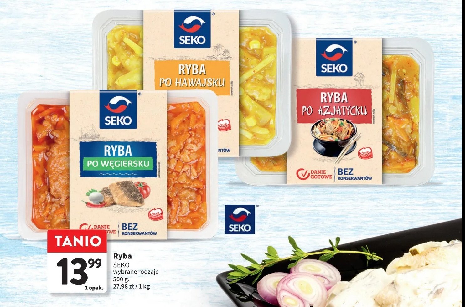 Ryba po azjatycku Seko promocja w Intermarche