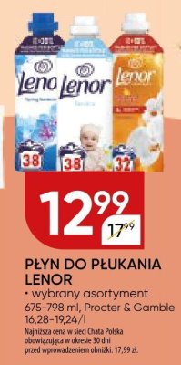 Płyn do płukania Lenor Procter & Gamble promocja w Chata Polska