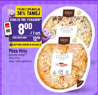 Pizza Virtu wybrane rodzaje promocja w POLOmarket