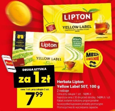 Herbata promocja w Tw贸j Market