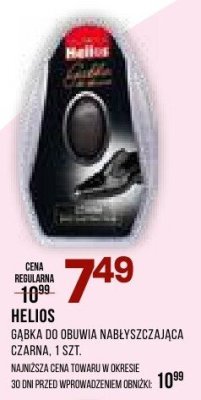 Gąbka do obuwia nabłyszczająca HELIOS czarna promocja w Drogerie Natura