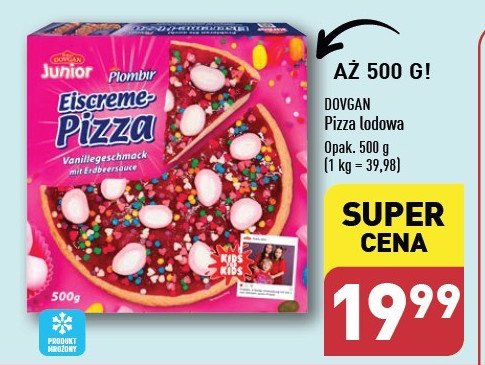 Pizza lodowa Dovgan promocja