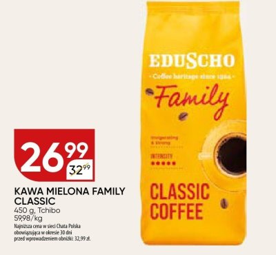 Kawa Eduscho Family Classic promocja w Chata Polska