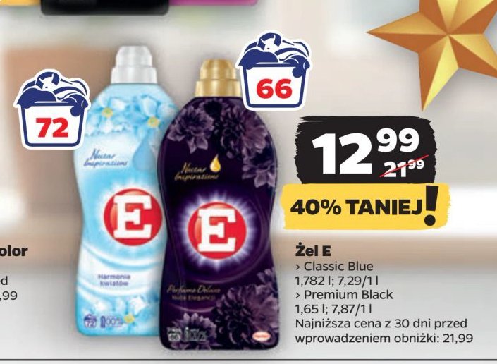 Płyn do płukania nuta elegancji E perfume deluxe promocja w Netto