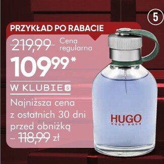 Woda toaletowa HUGO męska promocja w Super-Pharm