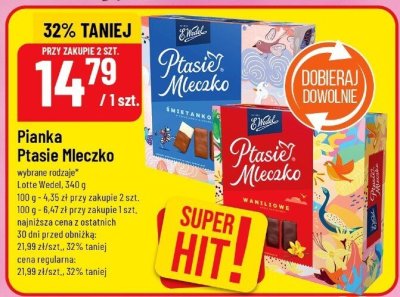 Pianka Ptasie Mleczko promocja w POLOmarket