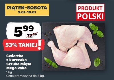 Ćwiartka z kurczaka promocja w Netto