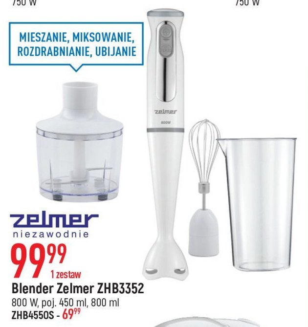 Blender zhb4550s Zelmer promocje