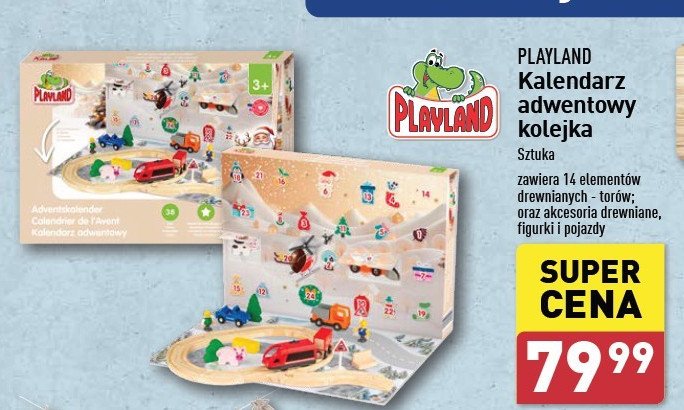 Kalendarz adwentowy Playland promocja