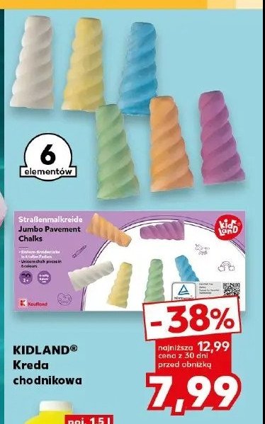 Kreda chodnikowa Kidland promocja