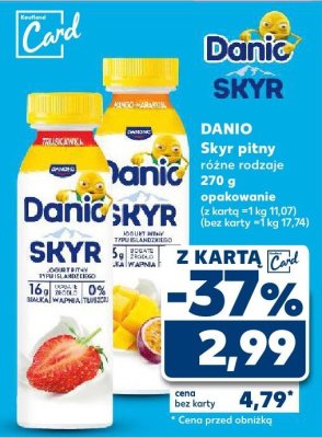 Jogurt Skyr pitny różne rodzaje promocja w Kaufland