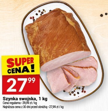 Szynka swojska promocja w Twój Market