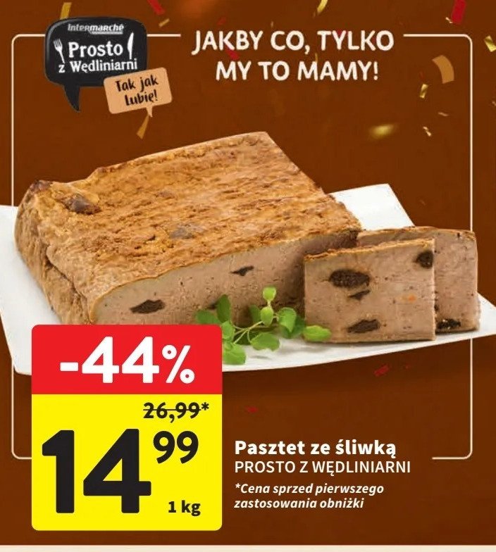 Pasztet ze śliwką Prosto z wędliniarni promocja