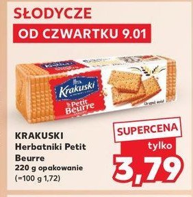 Herbatniki Krakuski petit beurre Krakuski bahlsen promocja