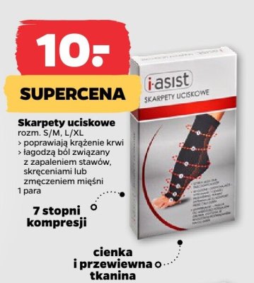 Skarpety uciskowe promocja w Netto