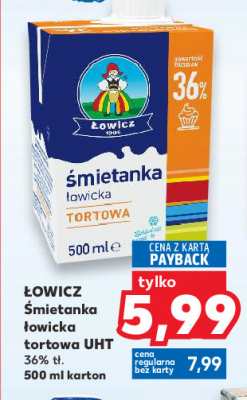 艢mietanka tortowa uht 36 % Osm 艂owicz promocja