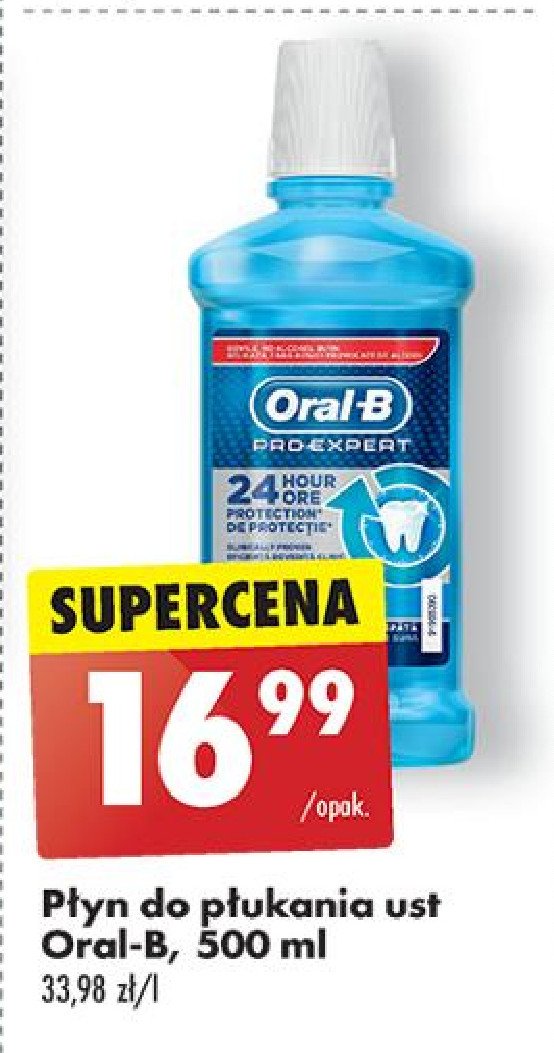 Płukanka do ust kompleksowa ochrona Oral-b pro-expert promocja