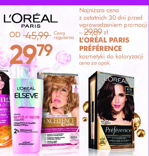 Farba do włosów 4.15 L'oreal preference promocja