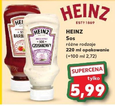 Sos różne rodzaje promocja w Kaufland