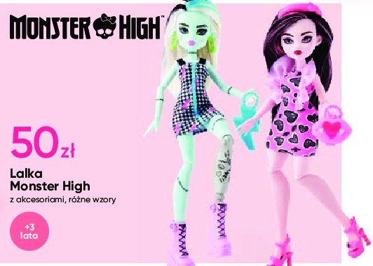 Monster high frankie stein Mattel promocja w Pepco