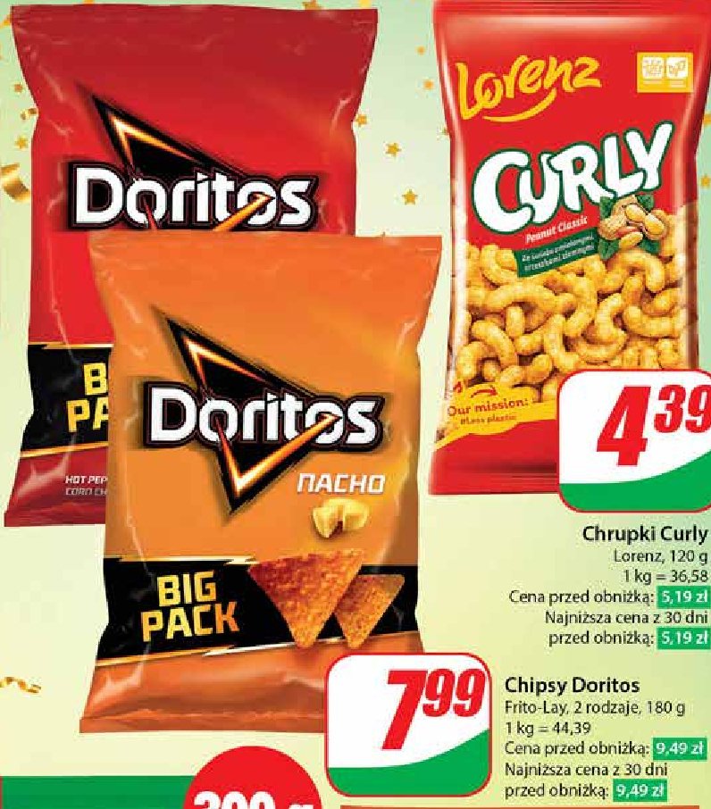 Natchosy hot corn Doritos Frito lay doritos promocja