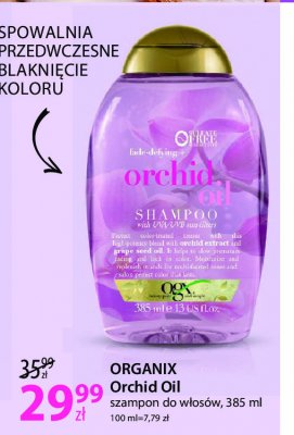 Szampon orchid oil Organix promocja