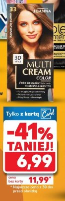 Farba do włosów Multi Cream Color różne rodzaje promocja w Kaufland