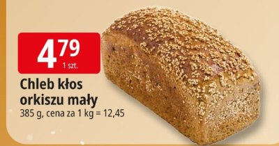 Chleb kłos orkiszu i mąki promocja w Leclerc