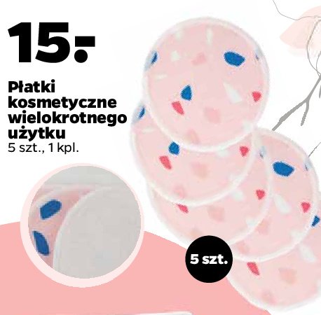 Płatki kosmetyczne wielokrotnego użytku promocja