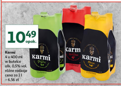 Piwo Karmi grejpfrut i pomelo promocja