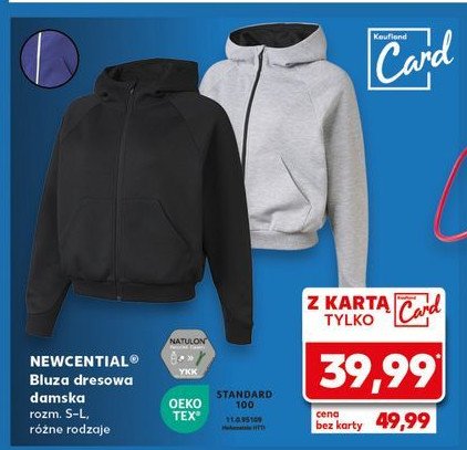 Bluza dresowa damska s-l Newcential promocja