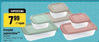 Komplet pojemników promocja w POLOmarket