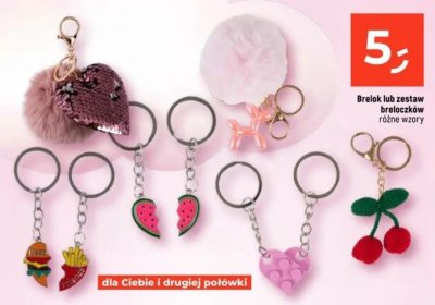 Brelok lub zestaw breloczków różne wzory promocja w Dealz